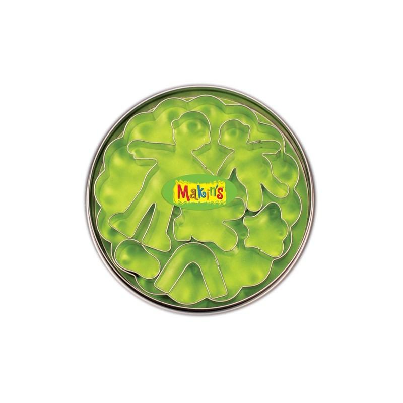 Caja con 12 cortadores niños