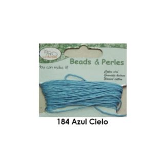 IMITACIÓN CUERO color Azul cielo (BOBINAS 10 m.)