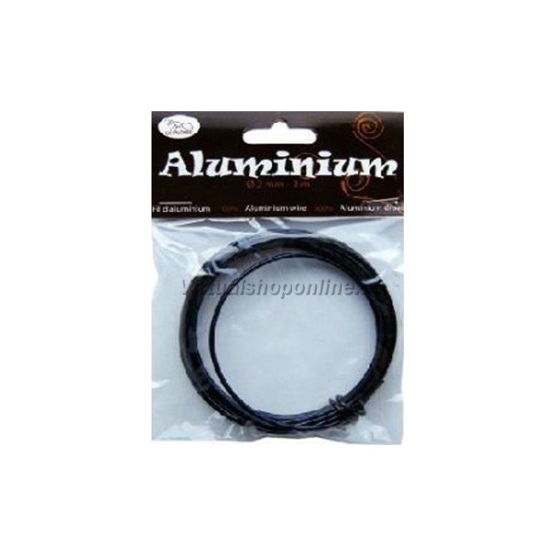 Hilo de aluminio color Marrón