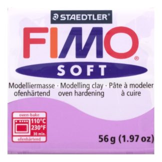 Pastilla FIMO SOFT color Lavanda, 56gr.