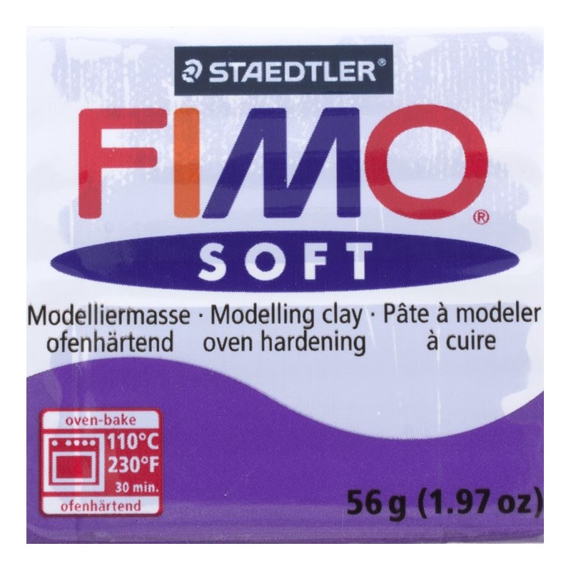 Pastilla FIMO SOFT color Lila, 56gr.