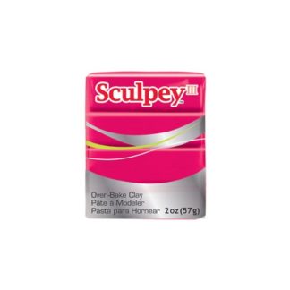 Pastilla Sculpey color Rojo, 56gr.