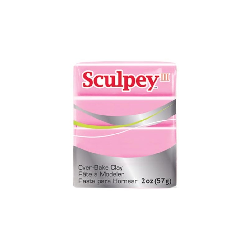 Pastilla Sculpey color Rosa Grisaceo, 56gr.