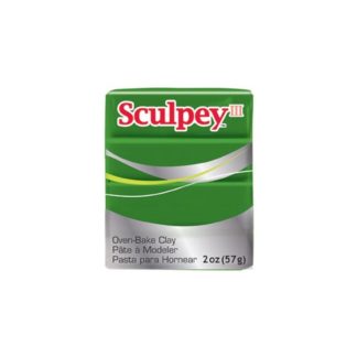 Pastilla Sculpey color Verde hoja, 56gr.