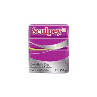 Pastilla Sculpey, color Fuchsia Perlado, 56gr.