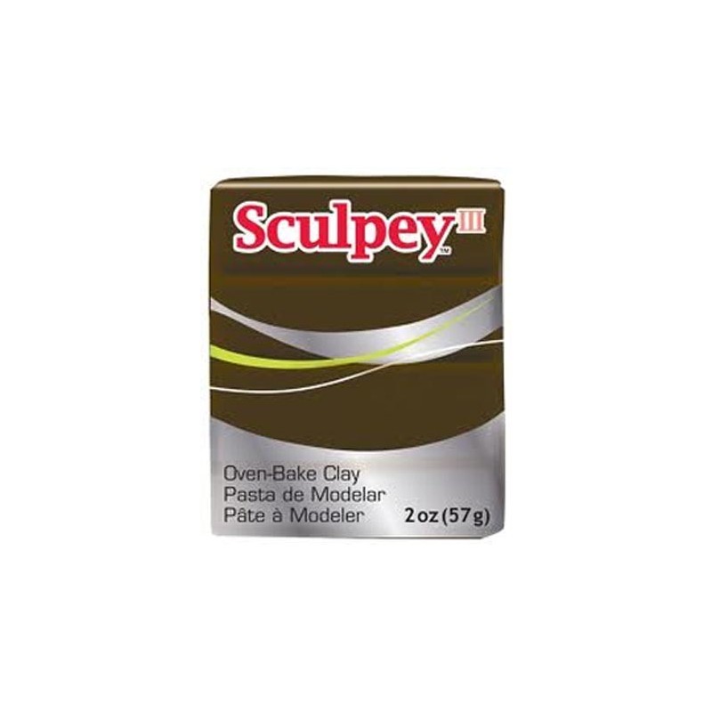 Pastilla Sculpey, color Suede Brown, 56gr.