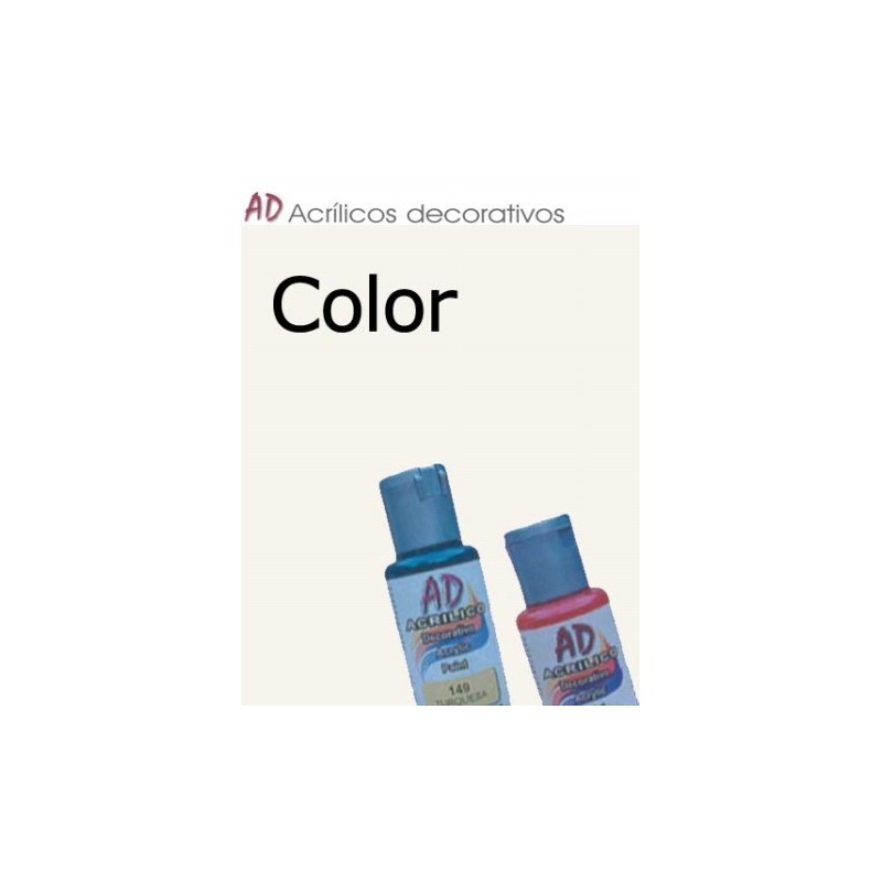 Bote pintura acrílica color Blanco antiguo, 50ml