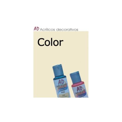 Bote pintura acrílica color Manteca, 50ml