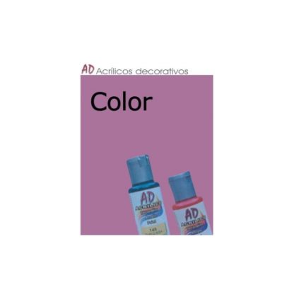 Bote pintura acrílica color Rosa viejo, 50ml