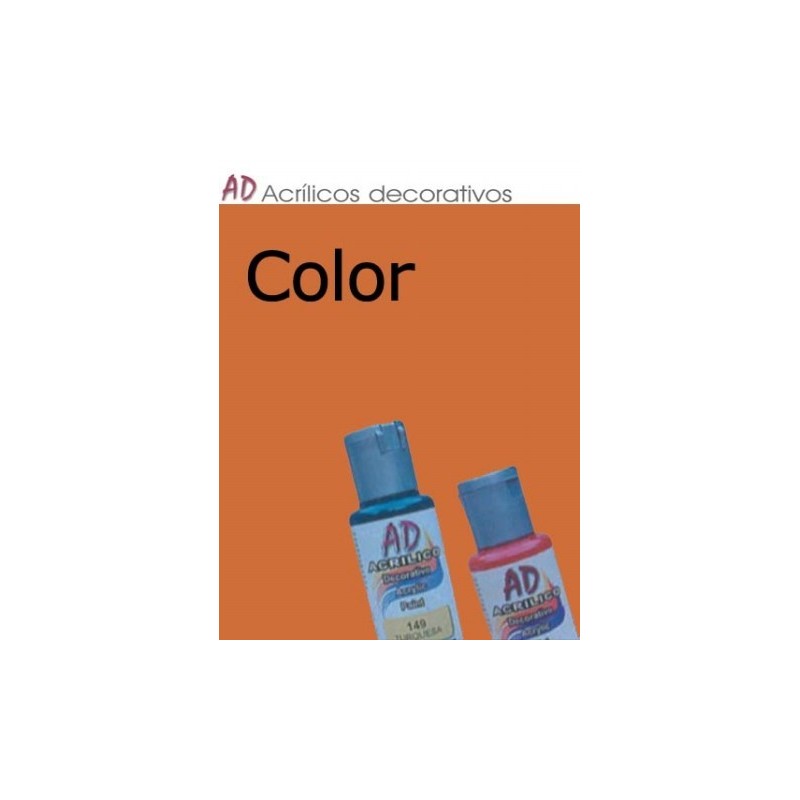 Bote pintura acrílica color Amarillo Oro , 50ml