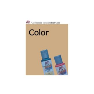 Bote pintura acrílica color Durazno , 50ml