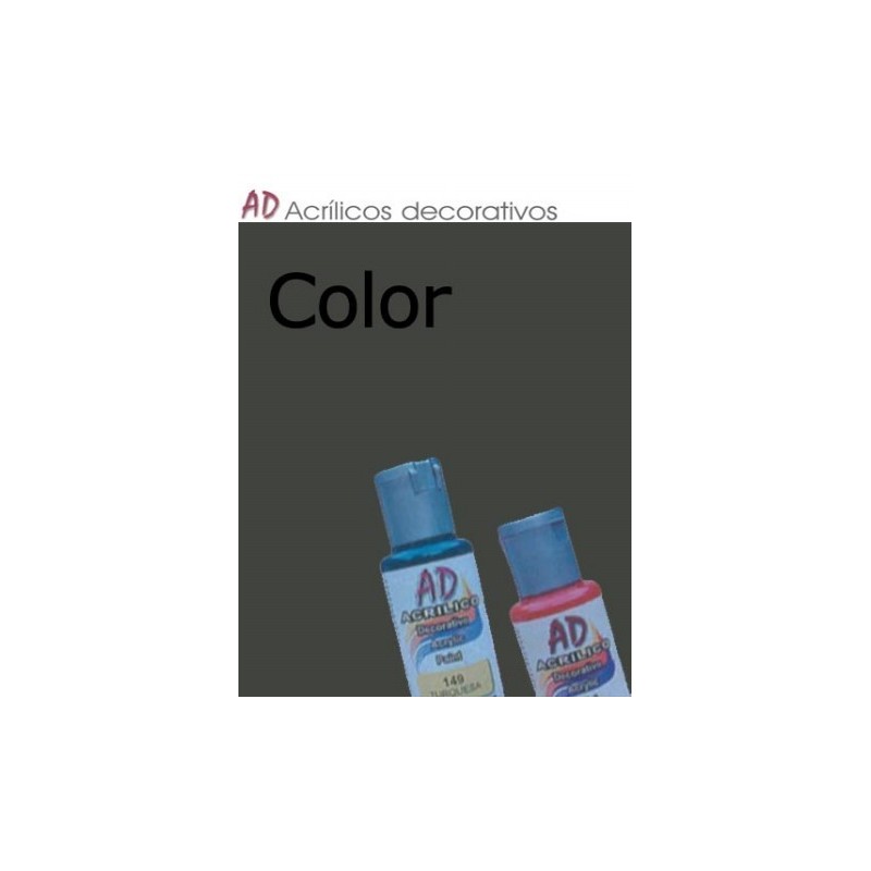 Bote pintura acrílica color Sombra, 50ml