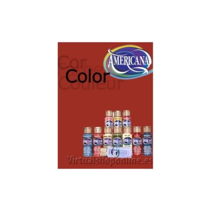 Bote pintura acrílica color Red Iron Oxide, 59 ml