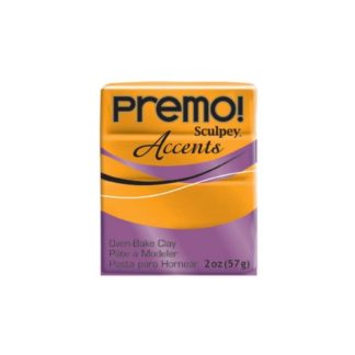 Pastilla Premo! Sculpey color oro, 56gr.