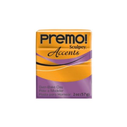 Pastilla Premo! Sculpey color oro, 56gr.