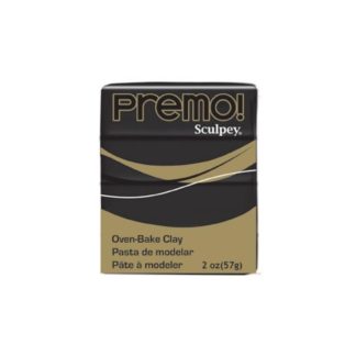 Pastilla Premo! Sculpey color negro, 56gr.