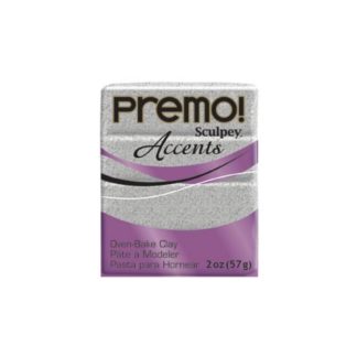 Pastilla Premo! Sculpey Accents color gris granito, 56gr