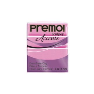 Pastilla Premo! Sculpey Accents color Magenta perlado, 56gr