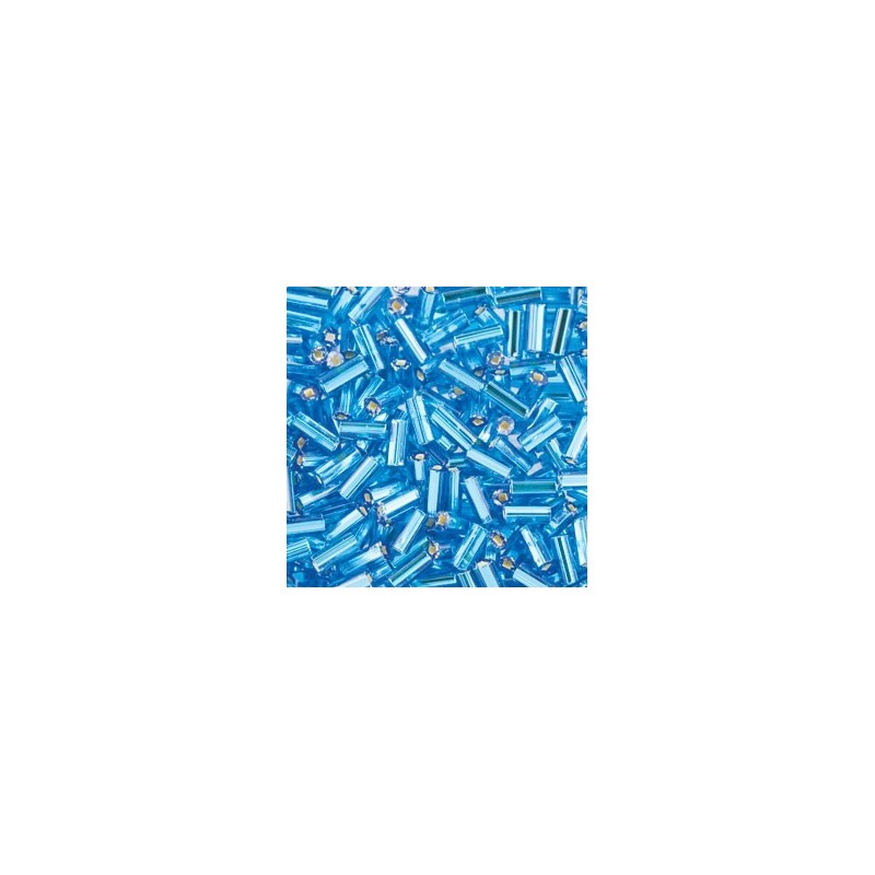 Canutillo color aguamarina, 25gr