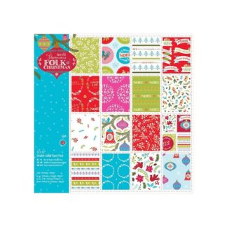 Collection Folk Christmas pack de 30 x 30