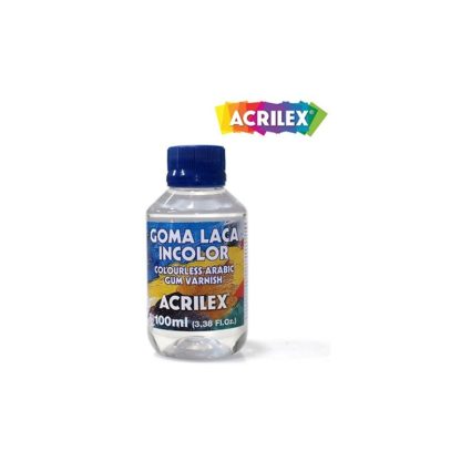 Goma laca incolora Acrilex, 100ml