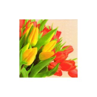 Servilleta ramo tulipa