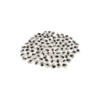 Ojos móviles con pestaña 6mm