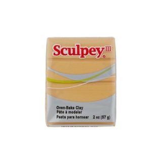 Pastilla Sculpey, color jewelry gold, 56gr.