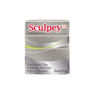 Pastilla Sculpey, color pewter, 56gr.