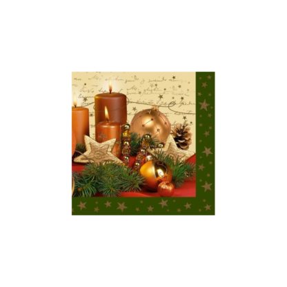 Servilleta centro navidad