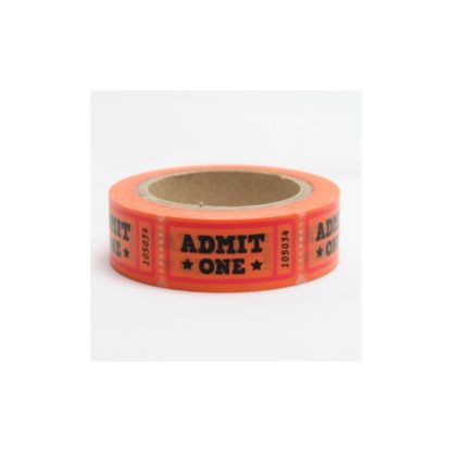 WASHI TAPE "ADMIT ONE"